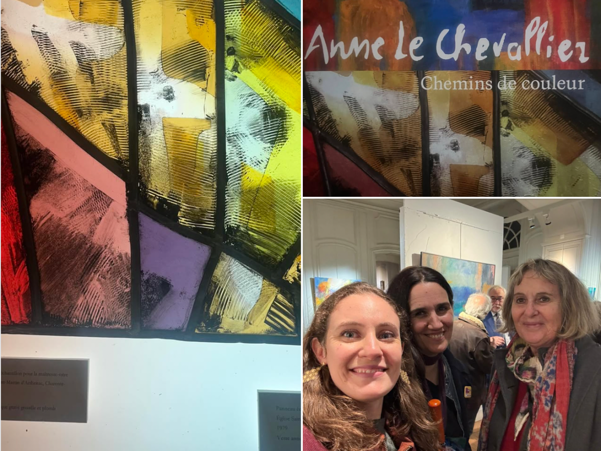 Exposition à la médiathèque de Fontenay-aux-Roses – Chemins de couleur d&rsquo;Anne Le&nbsp;Chevellier